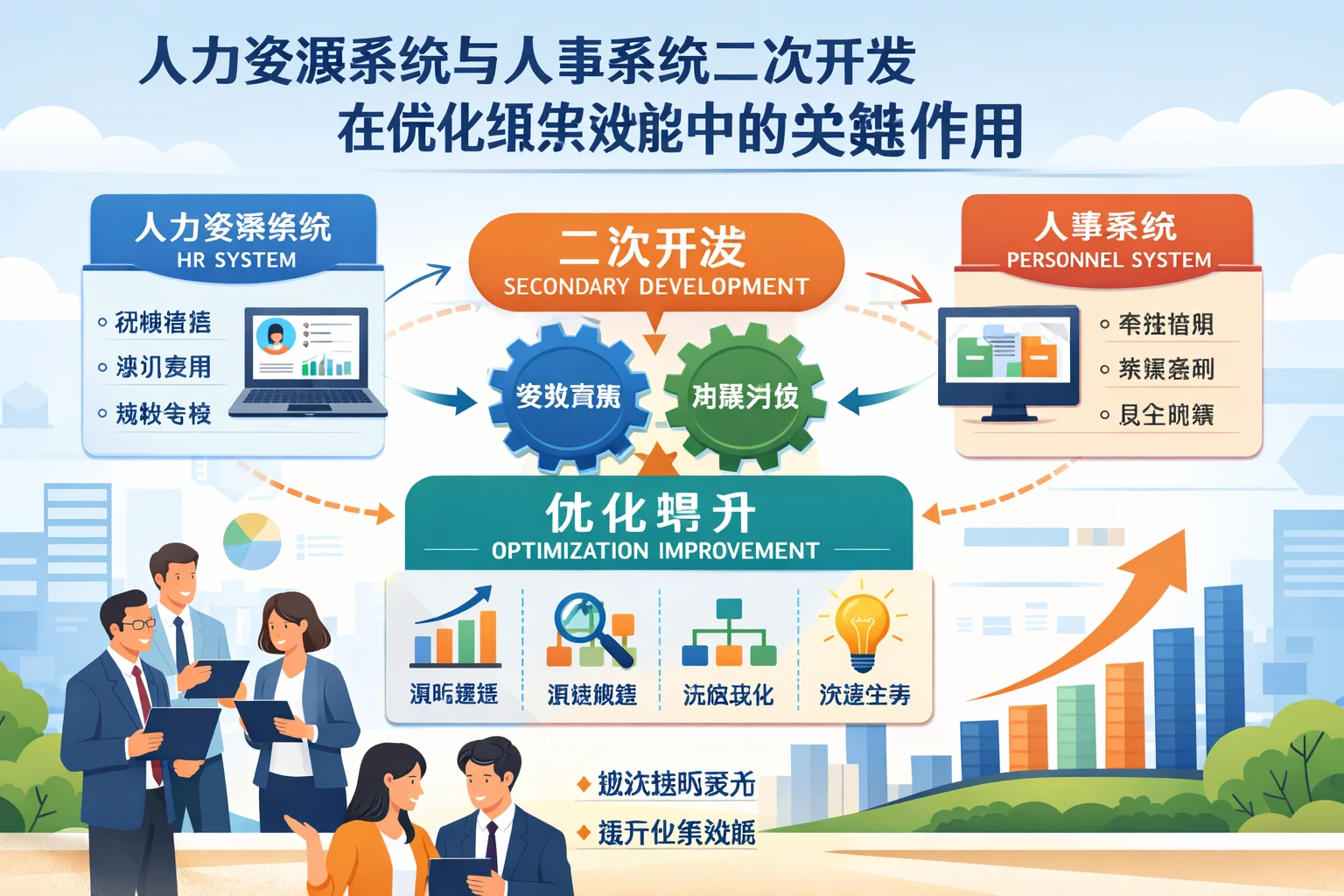 人力资源系统与人事系统二次开发在优化组织效能中的关键作用