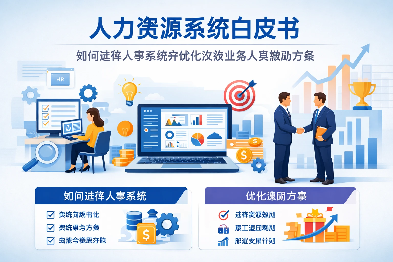 人力资源系统白皮书：如何选择人事系统并优化次级业务人员激励方案