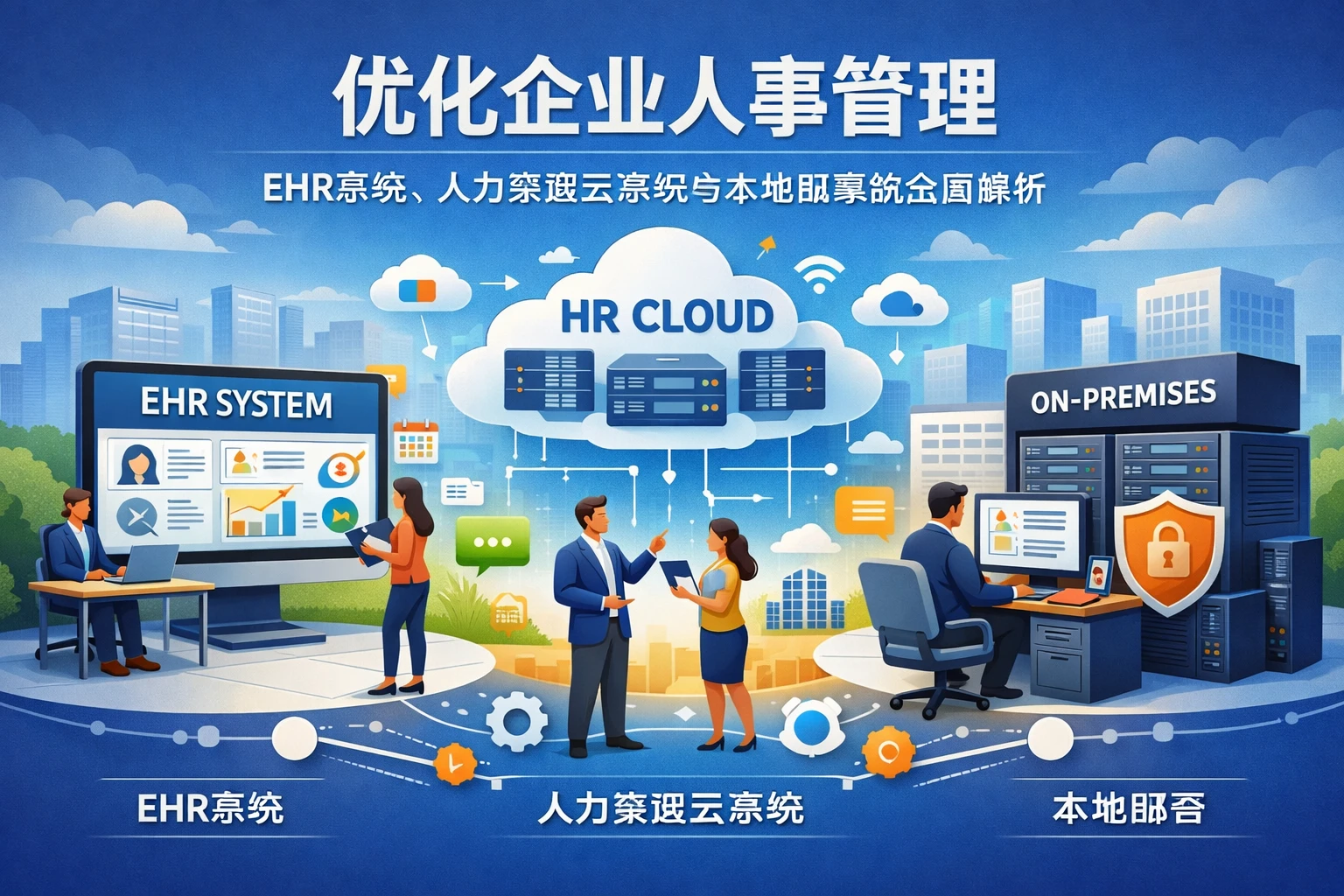 优化企业人事管理：EHR系统、人力资源云系统与本地部署的全面解析