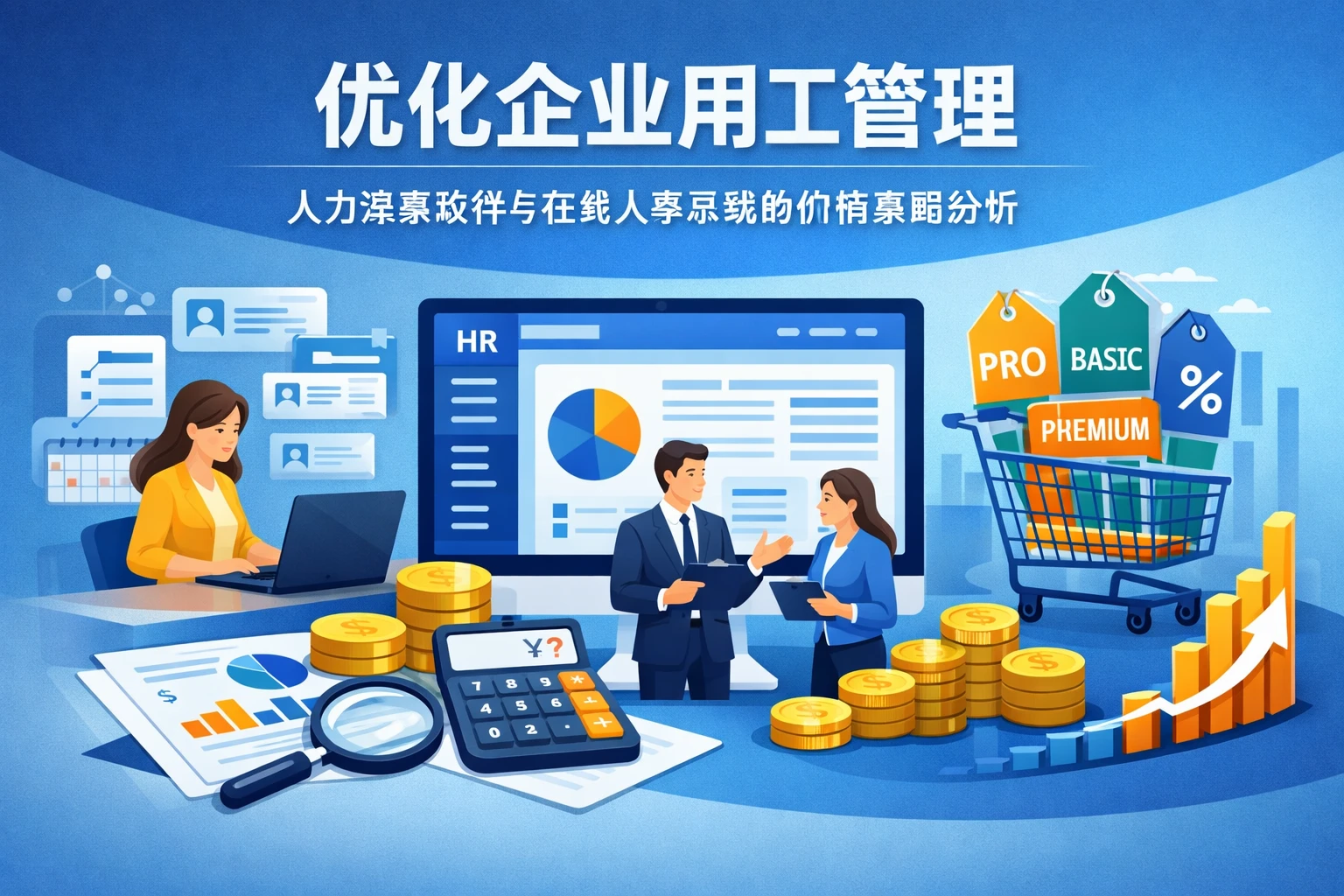 优化企业用工管理：人力资源软件与在线人事系统的价格策略分析