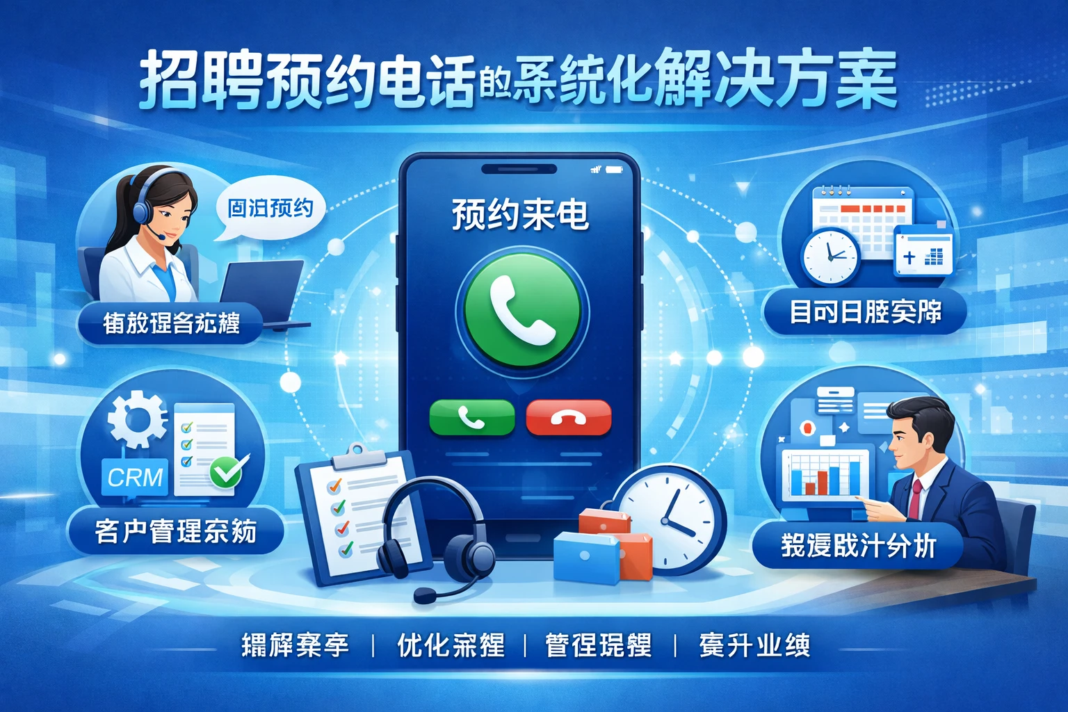招聘预约电话的系统化解决方案