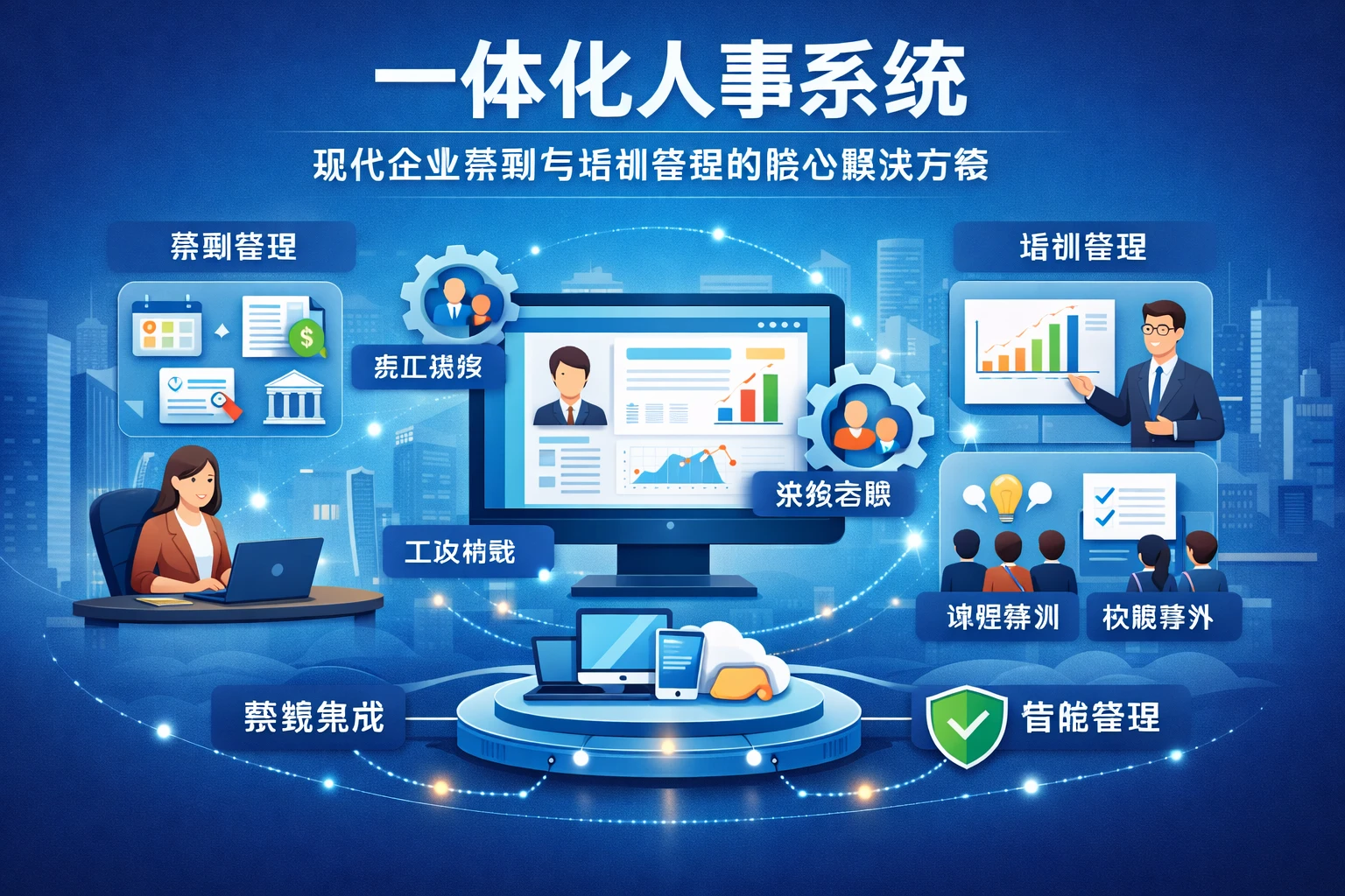一体化人事系统：现代企业薪酬与培训管理的核心解决方案