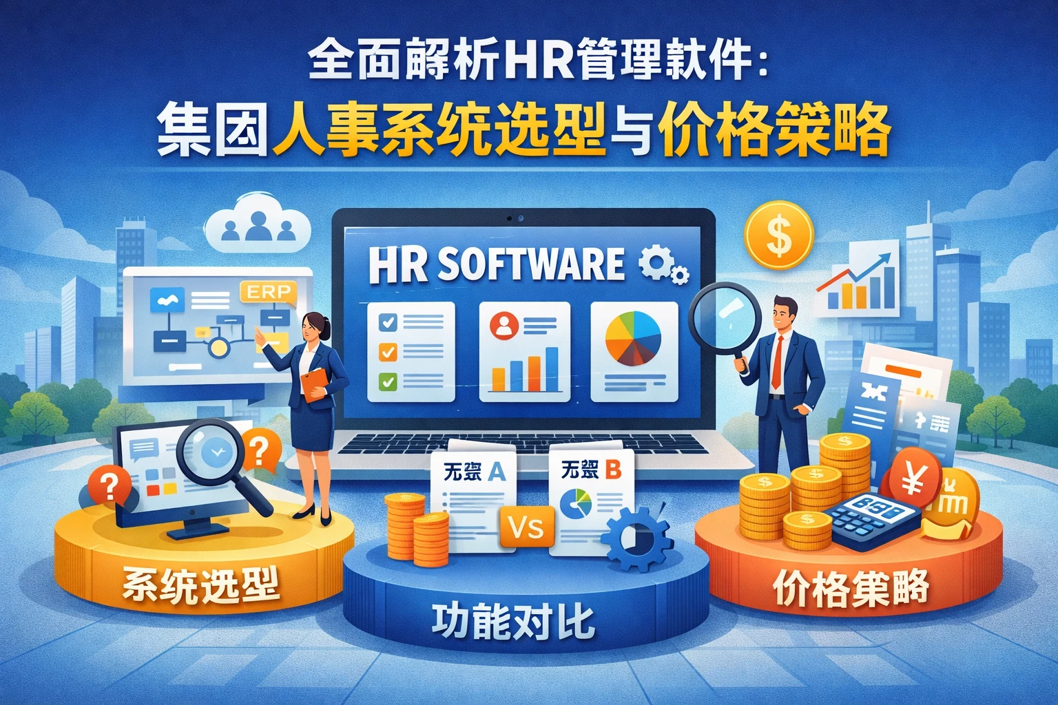 全面解析HR管理软件：集团人事系统选型与价格策略