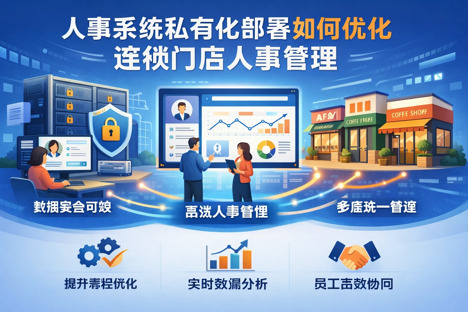 人事系统私有化部署如何优化连锁门店人事管理