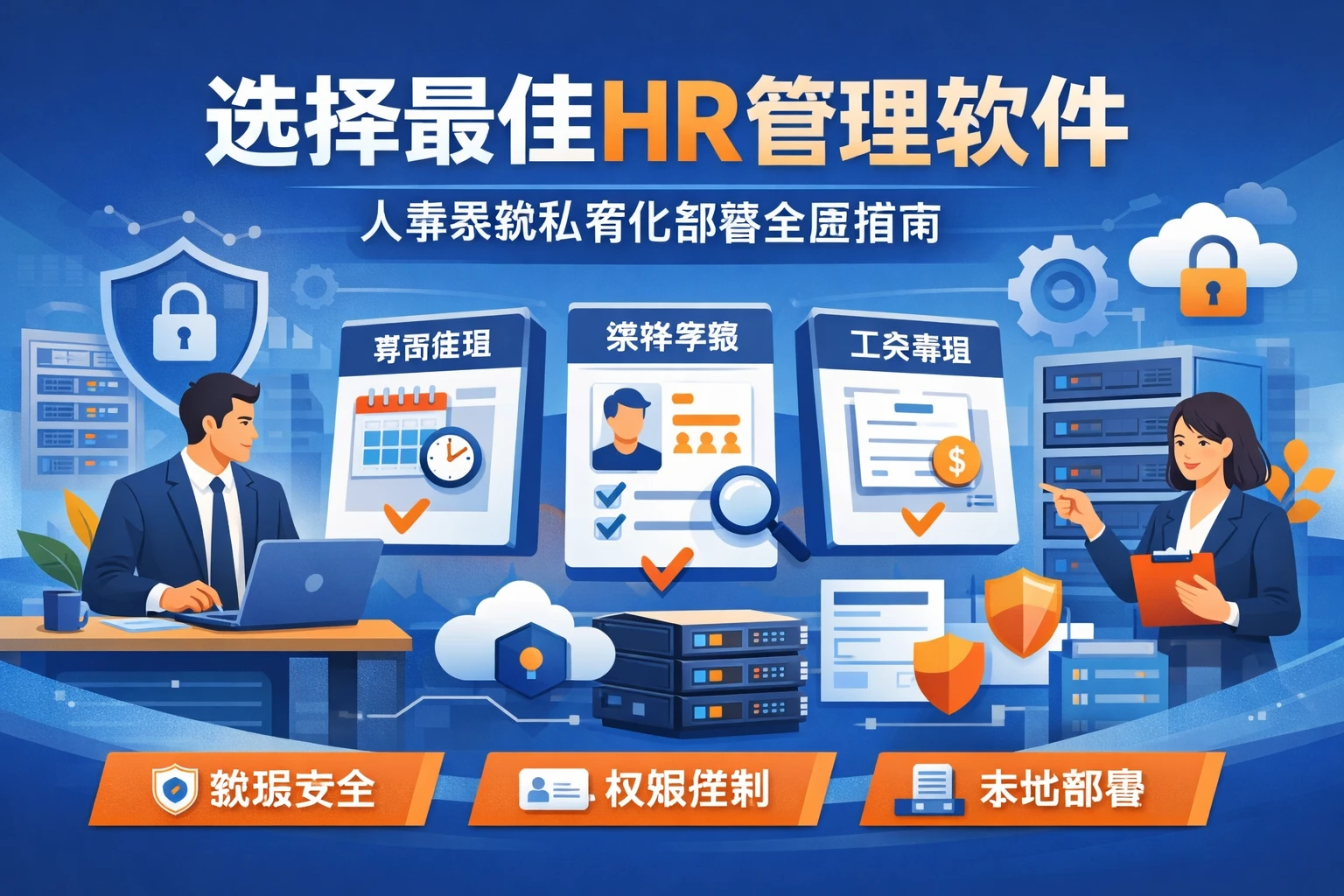 选择最佳HR管理软件：人事系统私有化部署全面指南