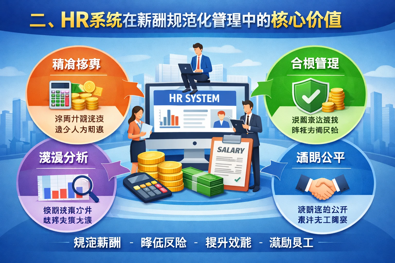 二、HR系统在薪酬规范化管理中的核心价值
