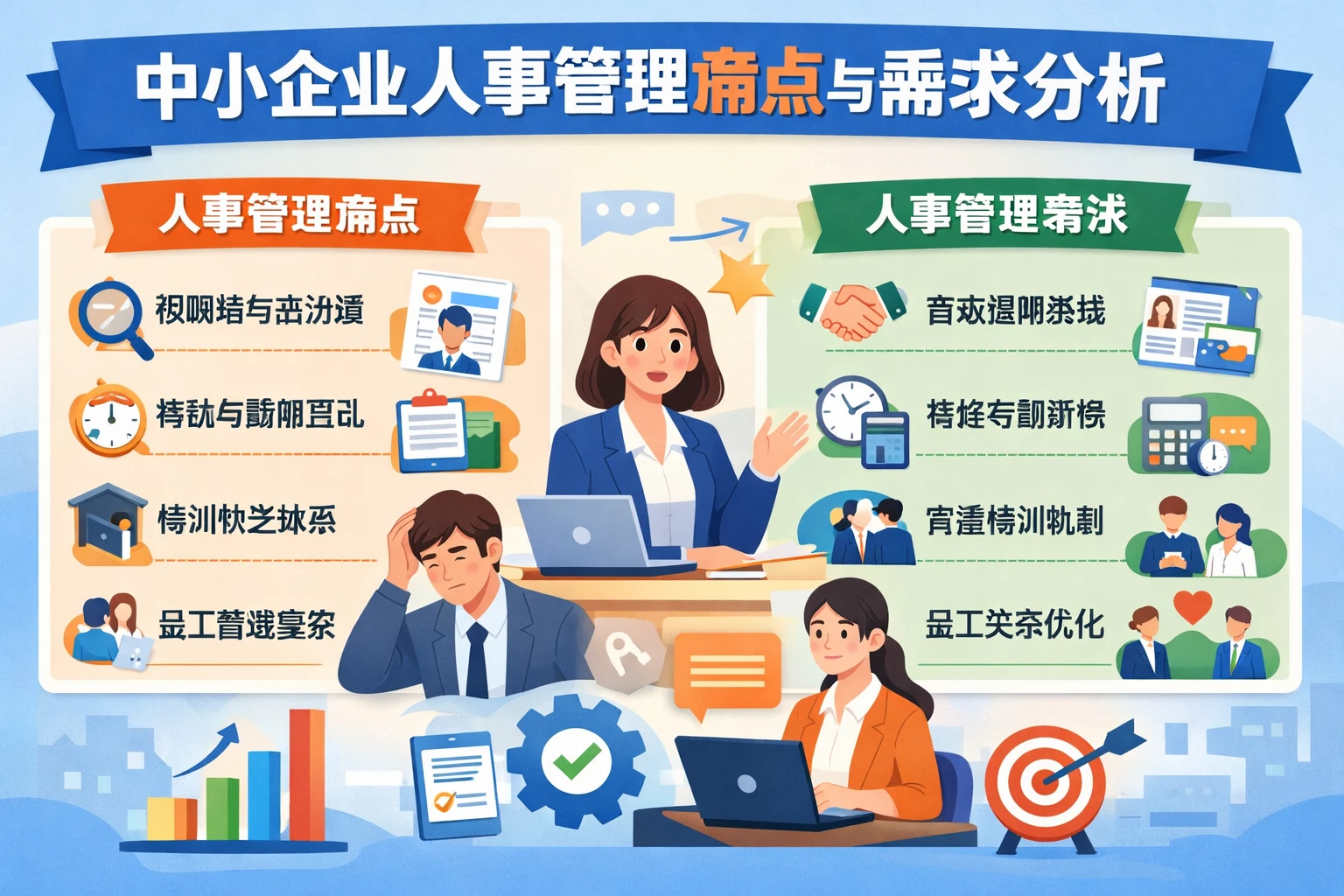 中小企业人事管理痛点与需求分析