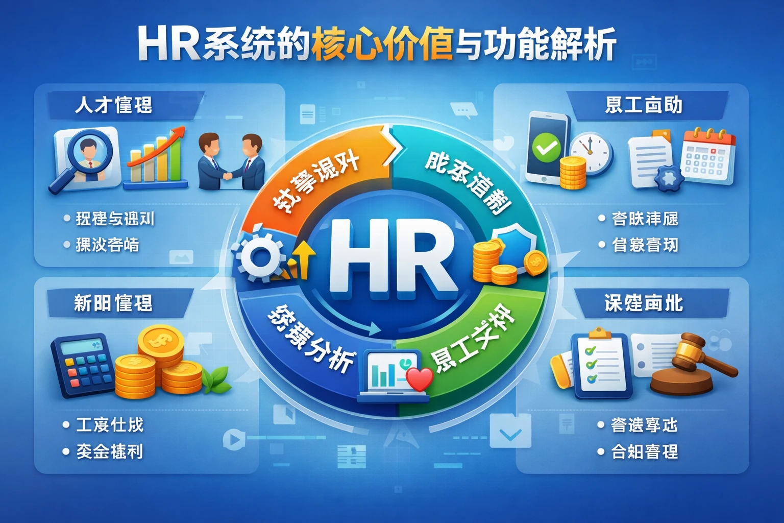 HR系统的核心价值与功能解析