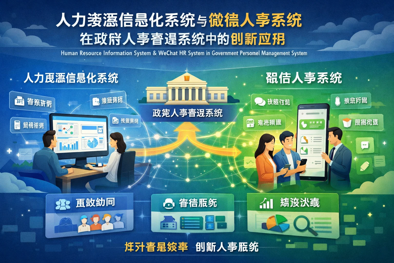 人力资源信息化系统与微信人事系统在政府人事管理系统中的创新应用