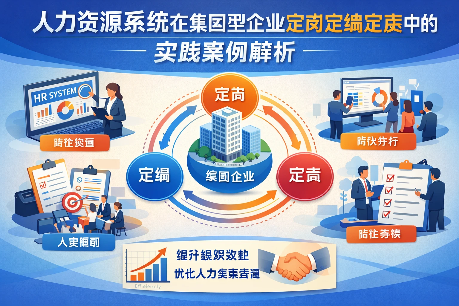 人力资源系统在集团型企业定岗定编定责中的实践案例解析