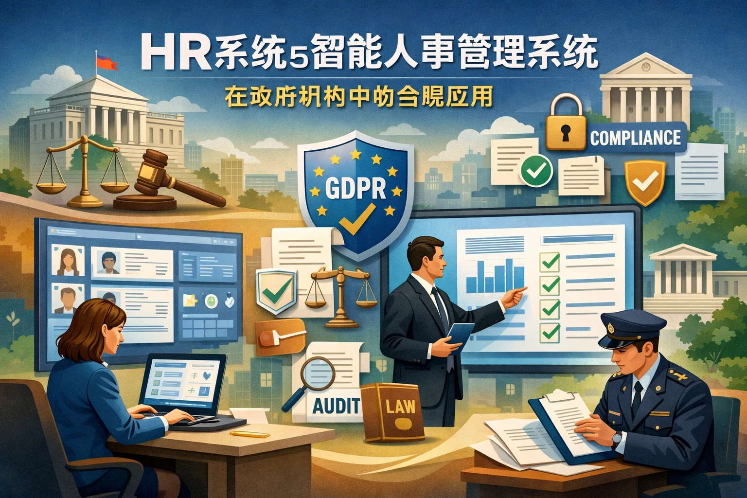 HR系统与智能人事管理系统在政府机构中的合规应用