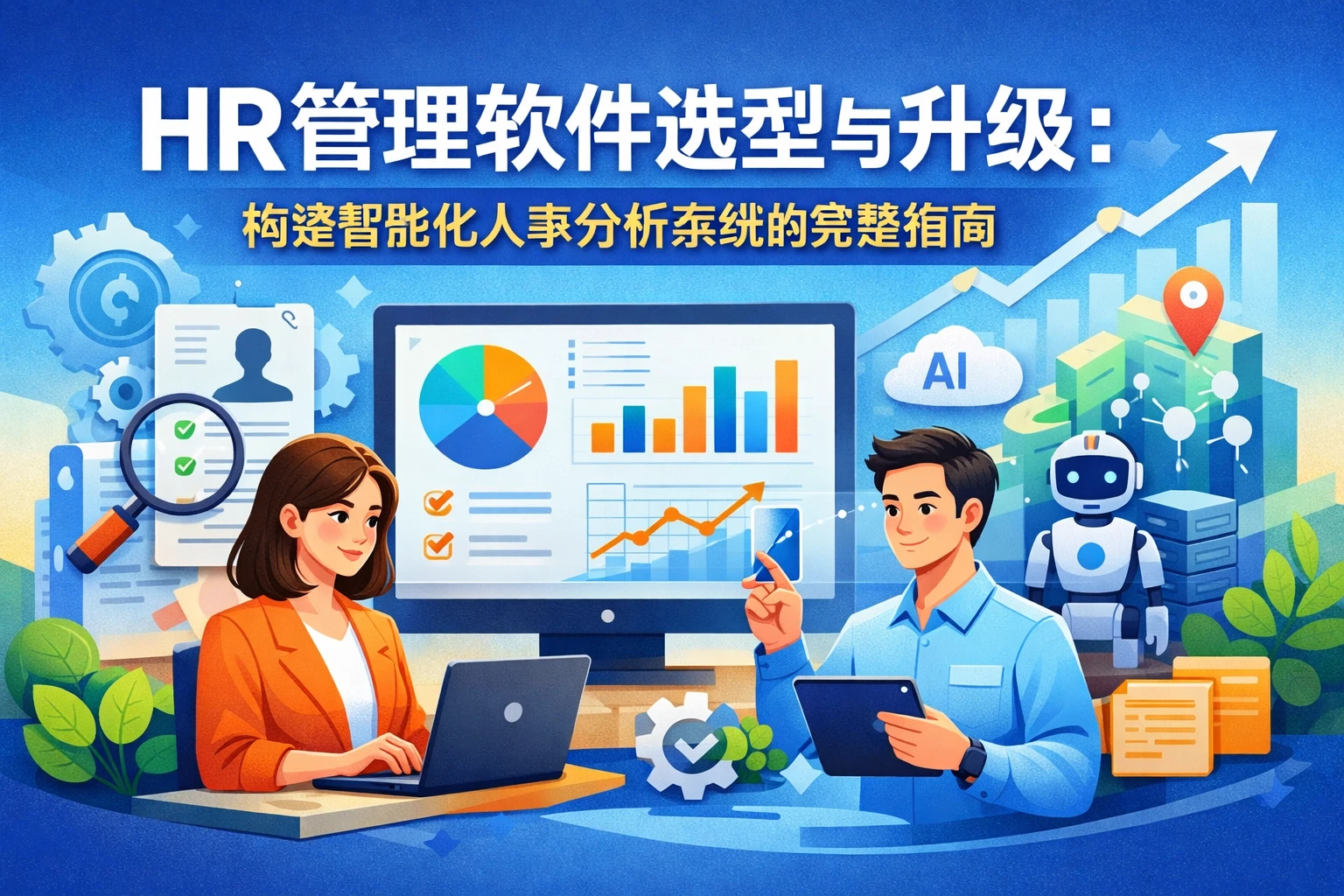 HR管理软件选型与升级：构建智能化人事分析系统的完整指南