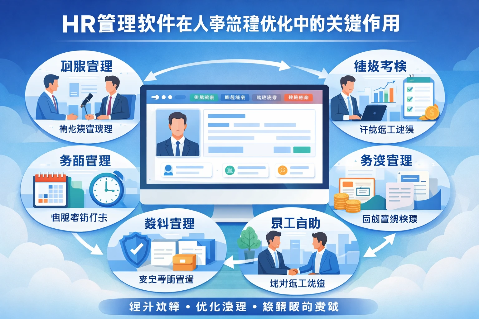 HR管理软件在人事流程优化中的关键作用