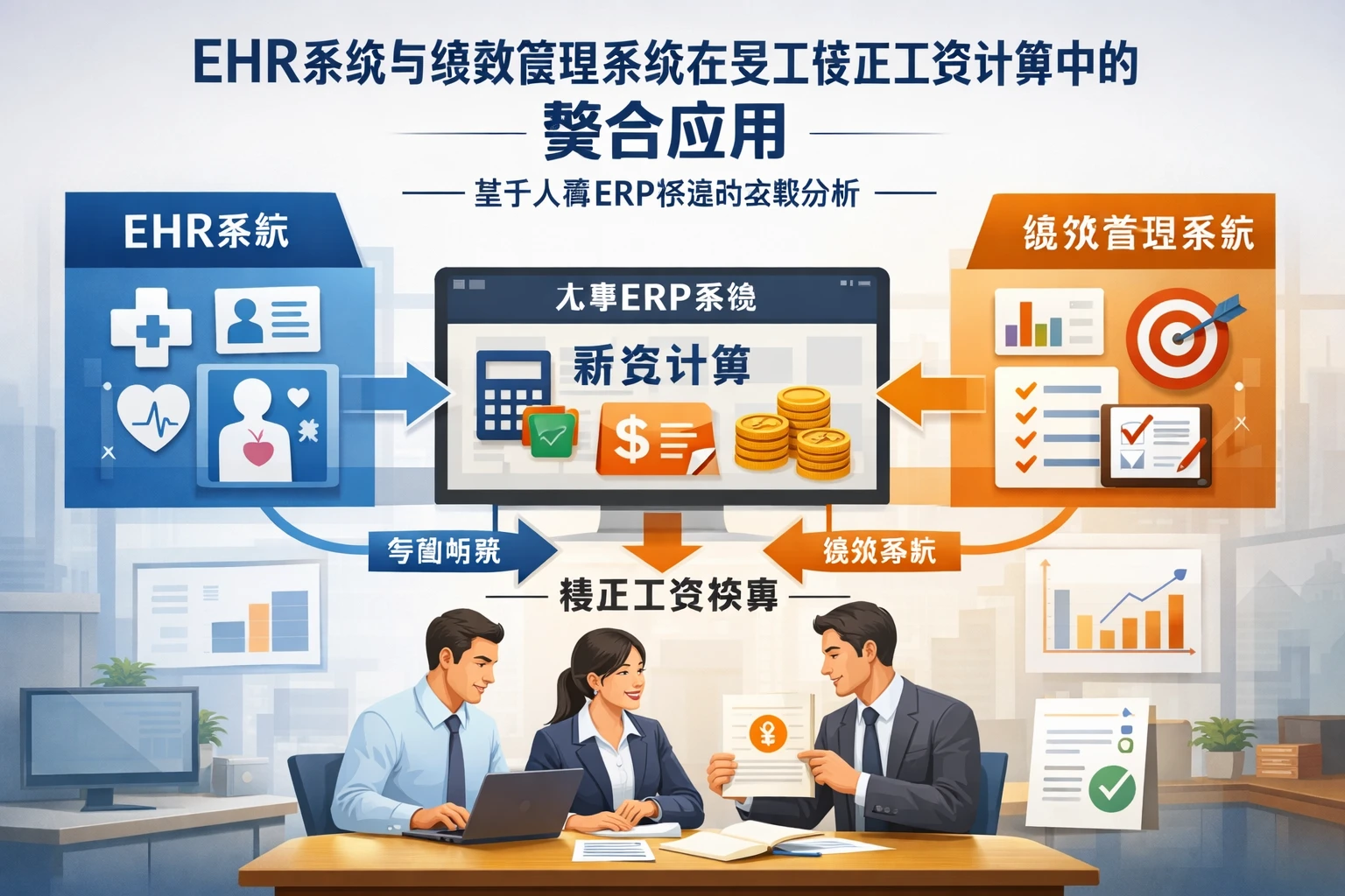 EHR系统与绩效管理系统在员工转正工资计算中的整合应用——基于人事ERP系统的实践分析