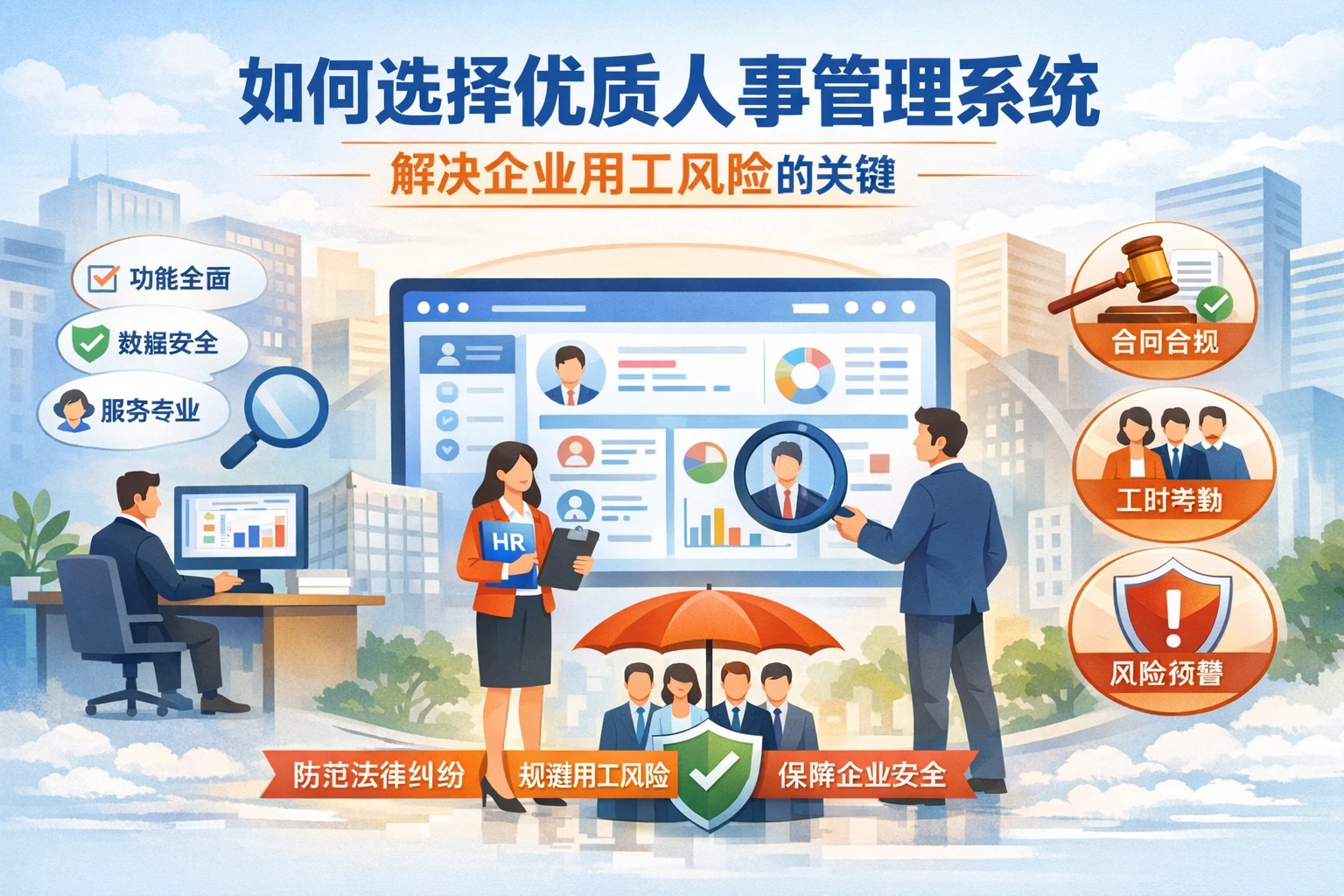 如何选择优质人事管理系统：解决企业用工风险的关键