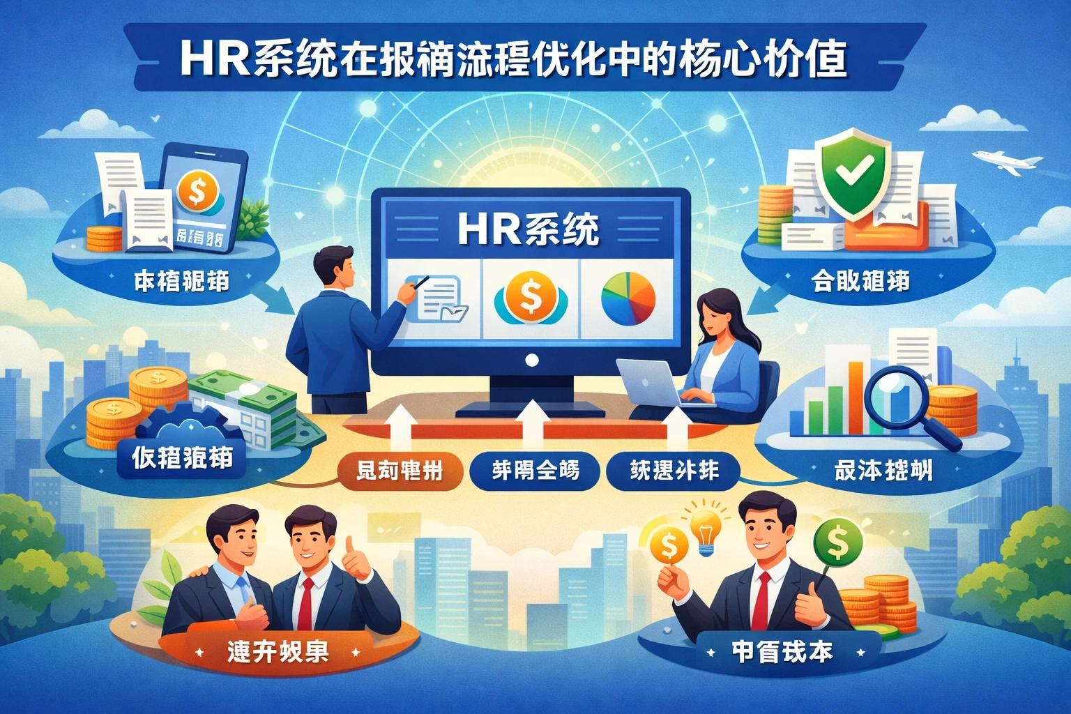 HR系统在报销流程优化中的核心价值