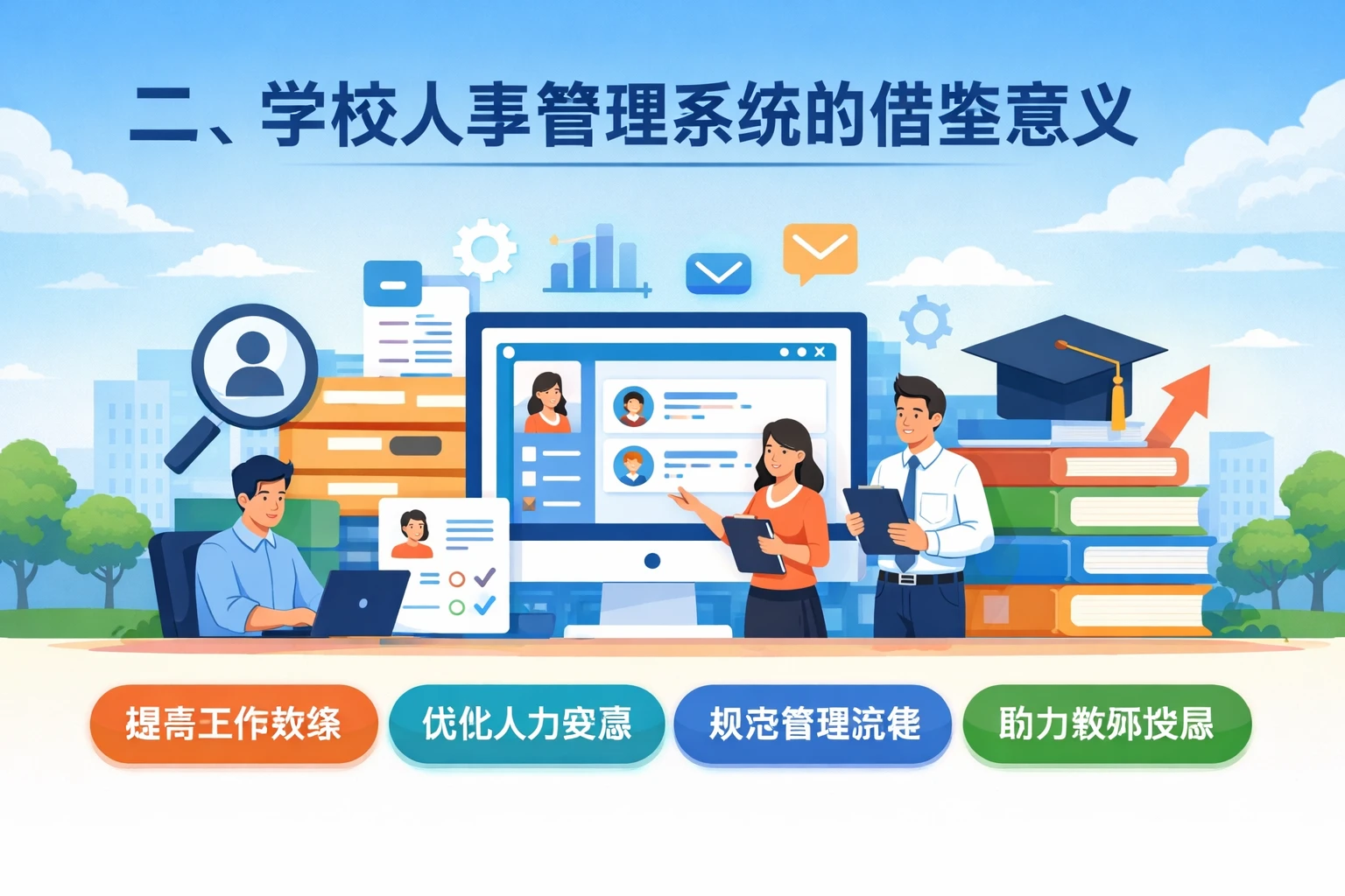 二、学校人事管理系统的借鉴意义