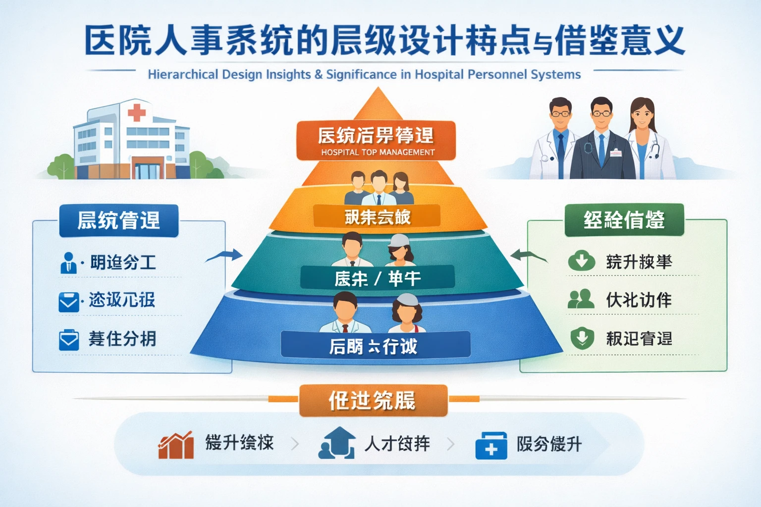 医院人事系统的层级设计特点与借鉴意义