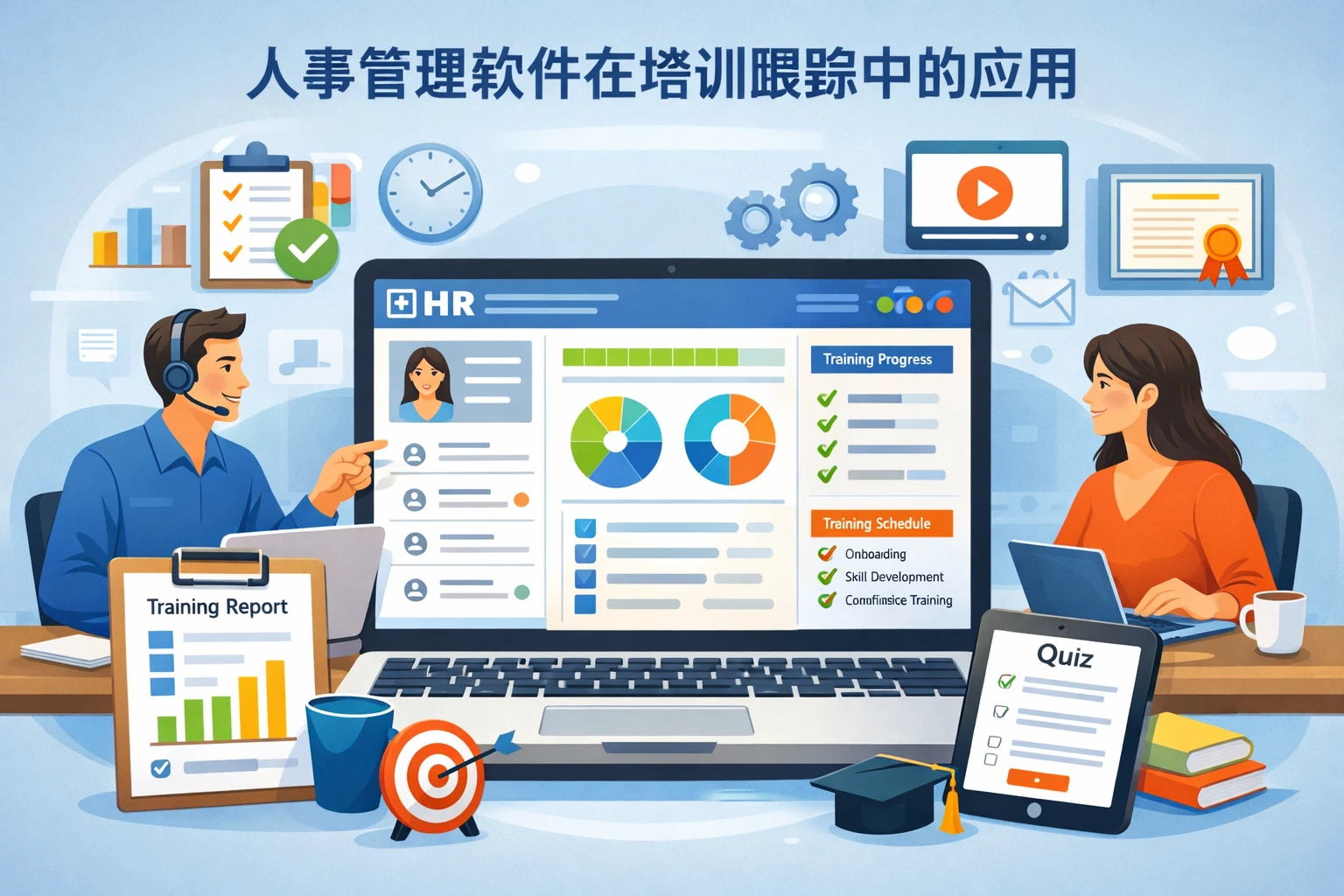 人事管理软件在培训跟踪中的应用