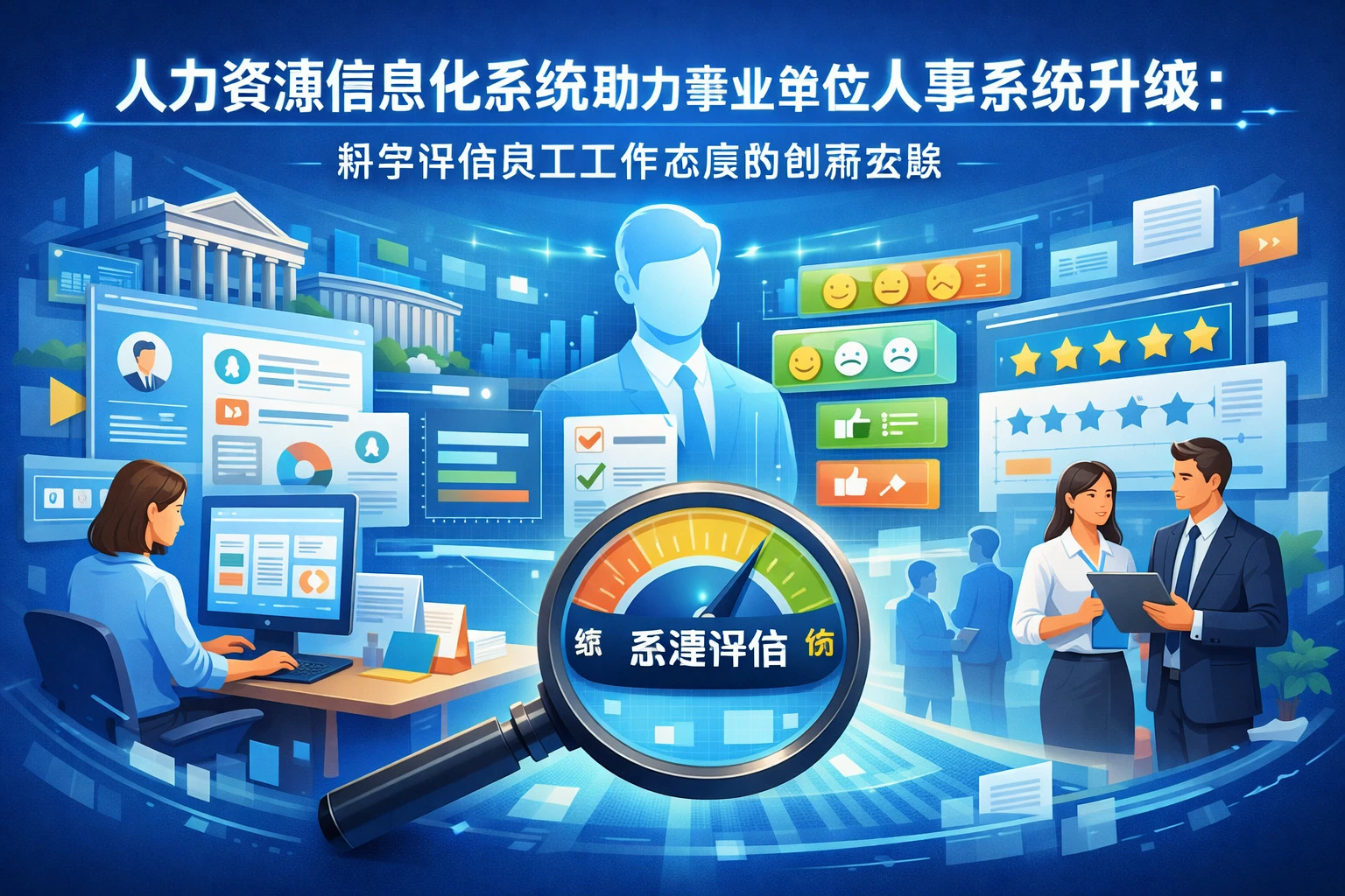 人力资源信息化系统助力事业单位人事系统升级：科学评估员工工作态度的创新实践