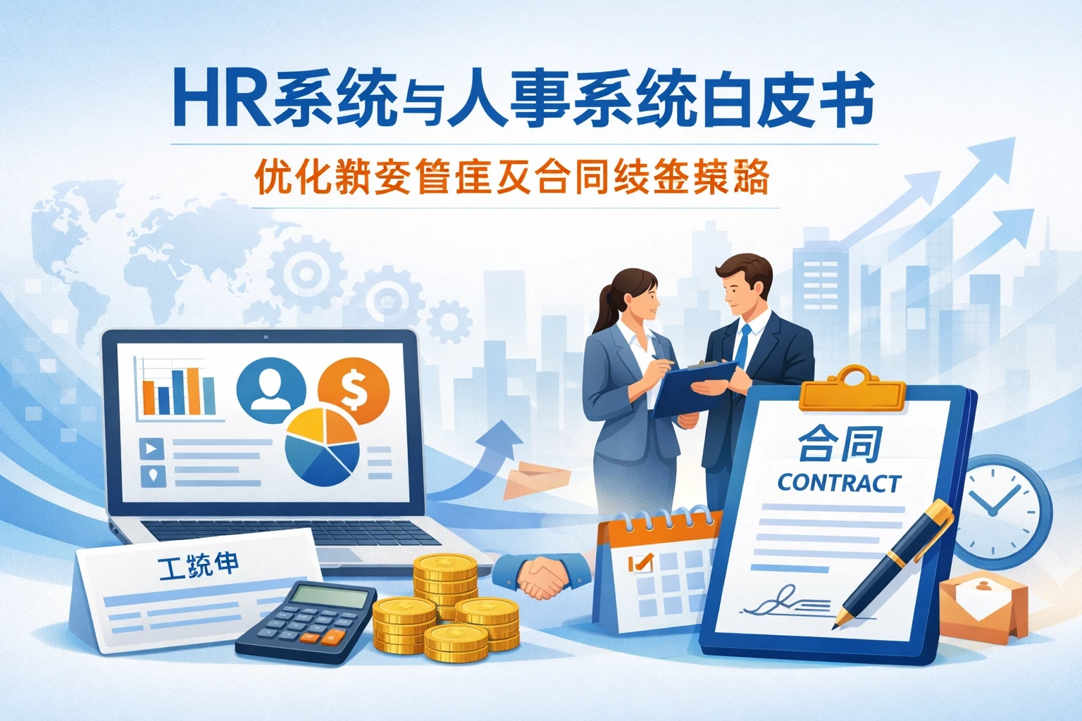 HR系统与人事系统白皮书：优化薪资管理及合同续签策略