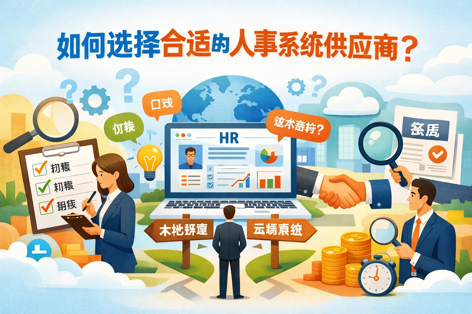 如何选择合适的人事系统供应商