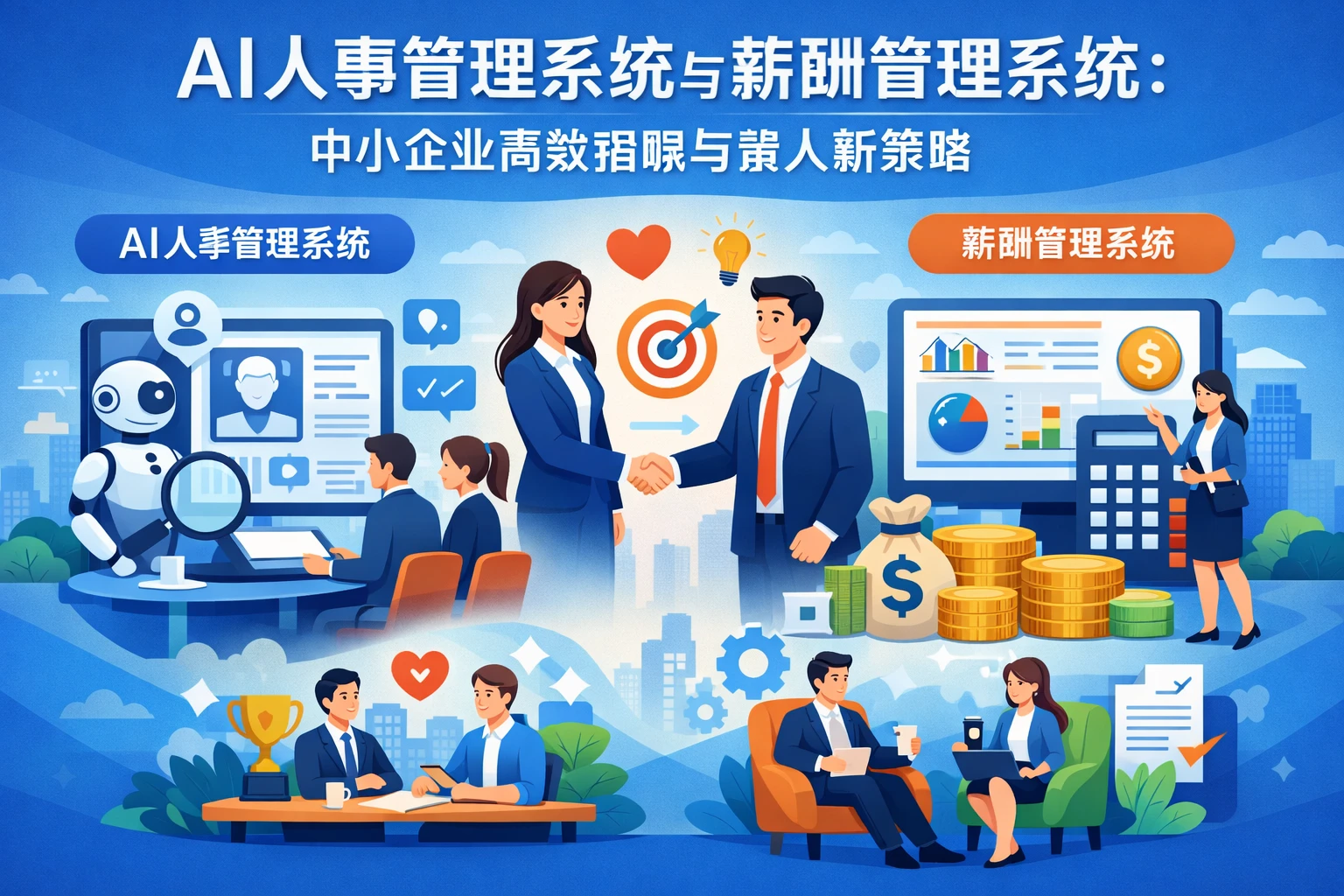 AI人事管理系统与薪酬管理系统：中小企业高效招聘与留人新策略
