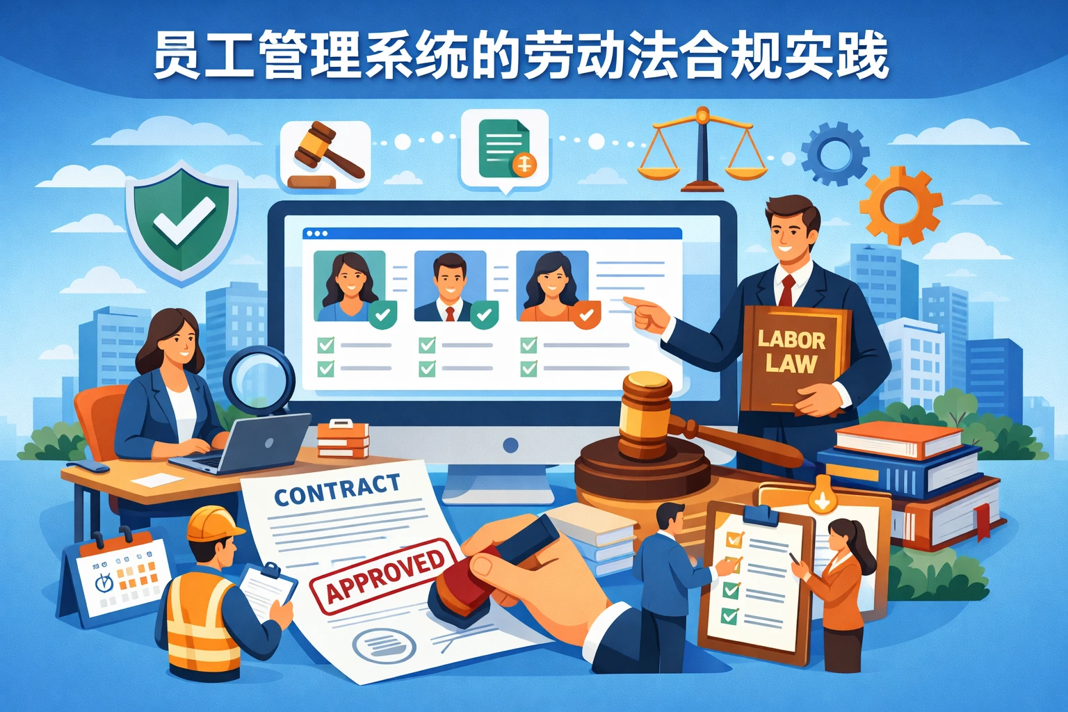 员工管理系统的劳动法合规实践