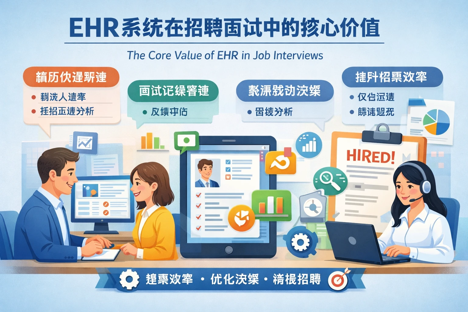 EHR系统在招聘面试中的核心价值
