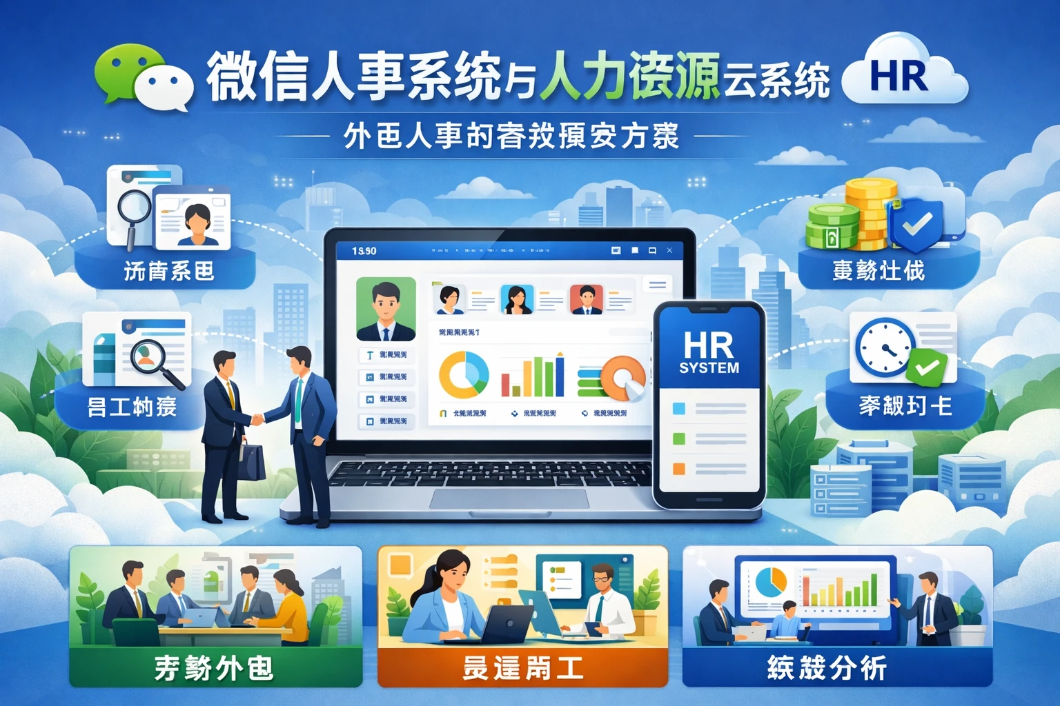微信人事系统与人力资源云系统：外包人事的高效解决方案