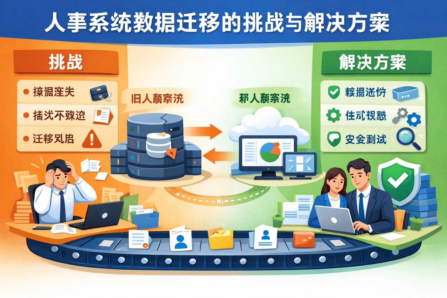 人事系统数据迁移的挑战与解决方案