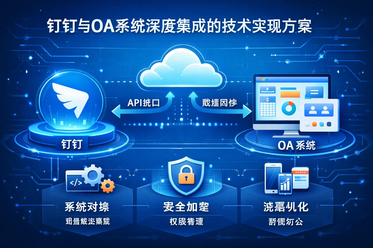 钉钉与OA系统深度集成的技术实现方案