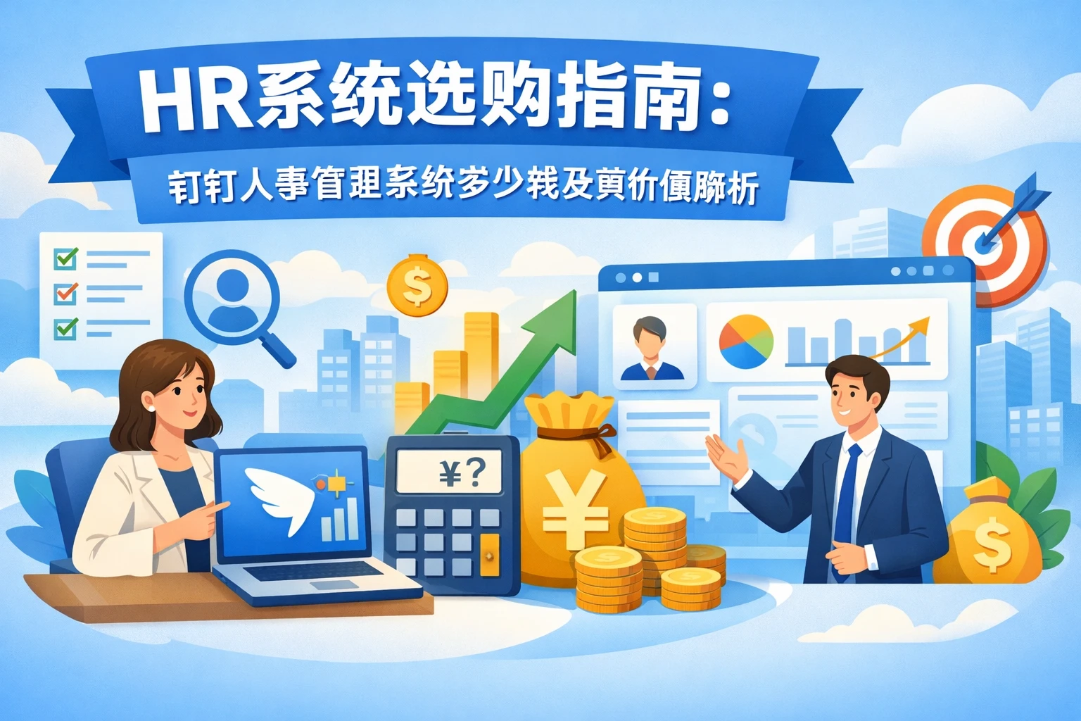 HR系统选购指南:钉钉人事管理系统多少钱及其价值解析