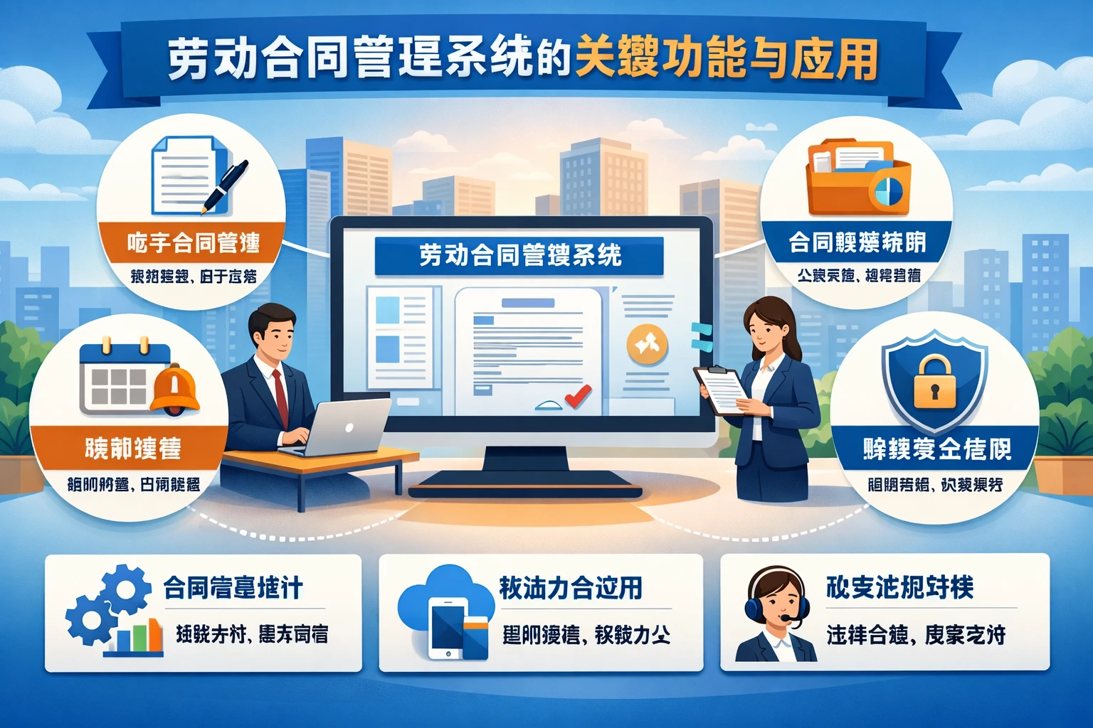 劳动合同管理系统的关键功能与应用