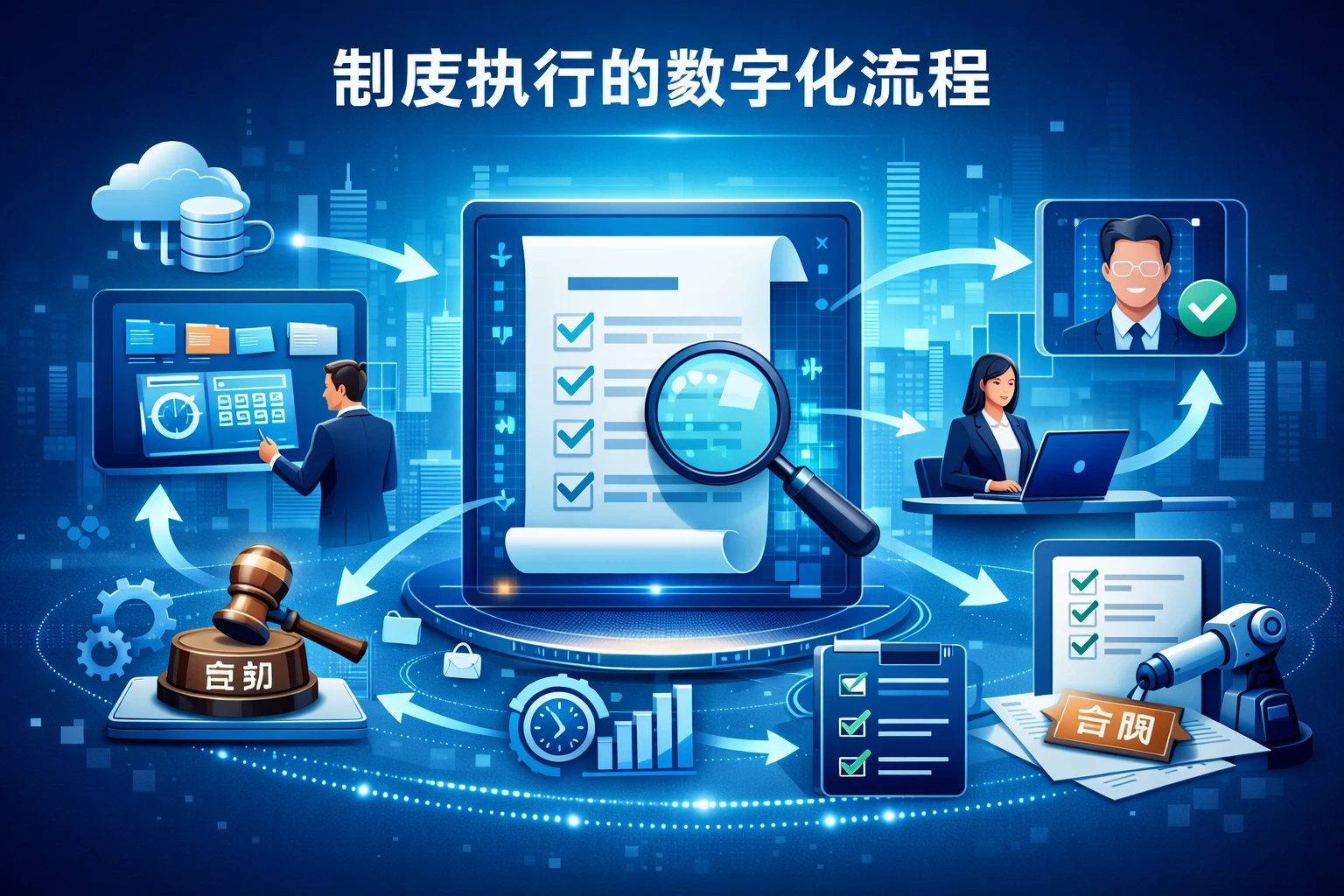 制度执行的数字化流程