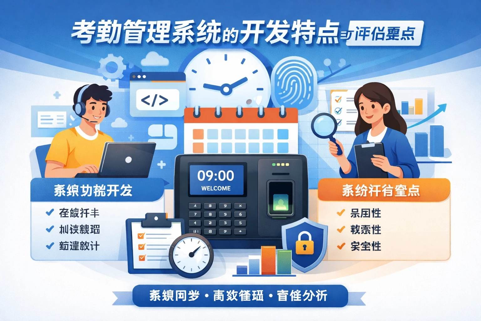 考勤管理系统的开发特点与评估要点