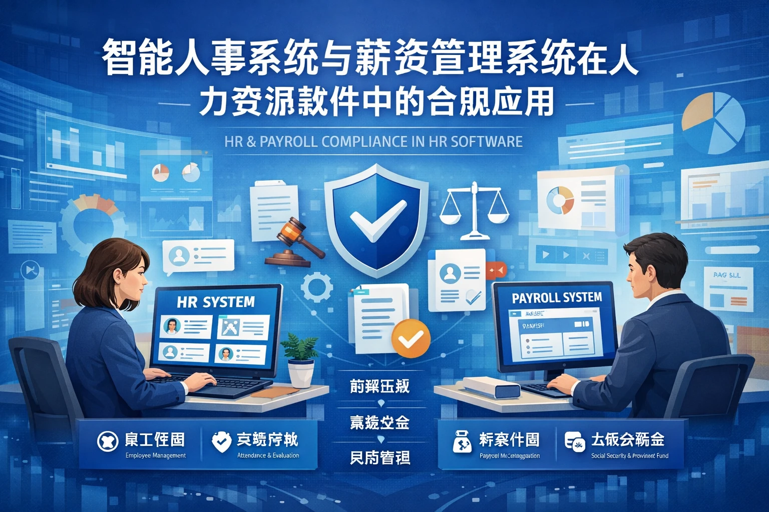智能人事系统与薪资管理系统在人力资源软件中的合规应用