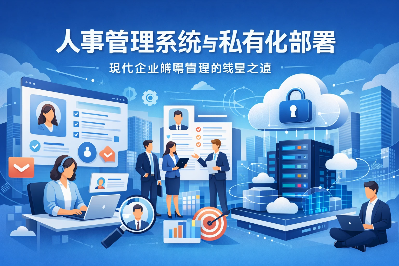 人事管理系统与私有化部署：现代企业招聘管理的转型之道