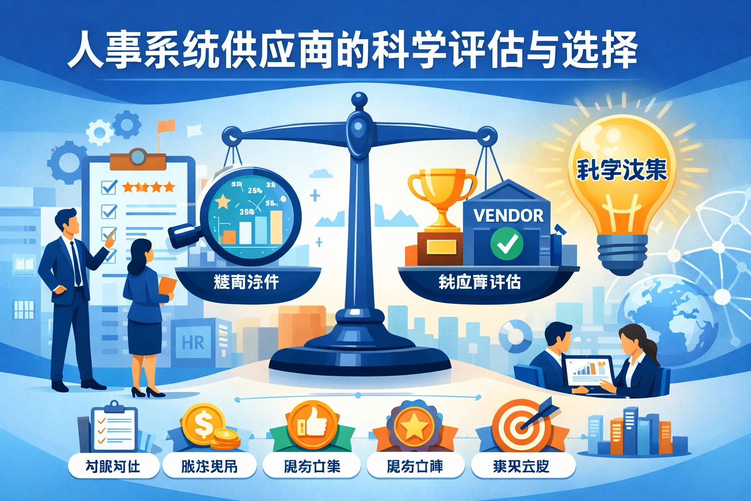 人事系统供应商的科学评估与选择