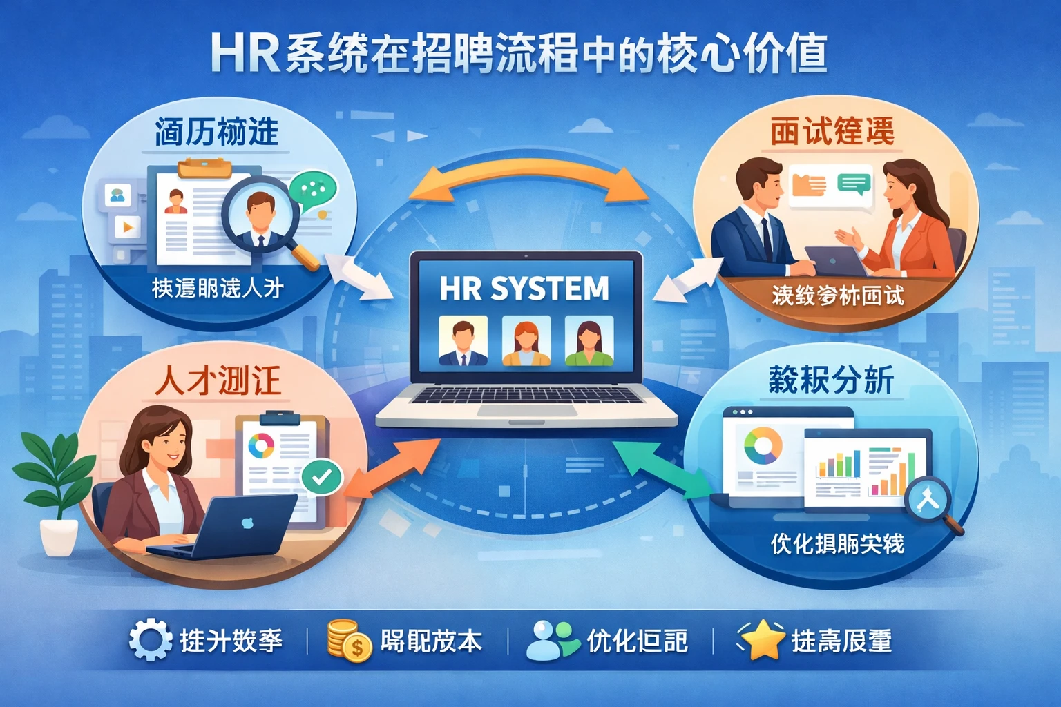 HR系统在招聘流程中的核心价值