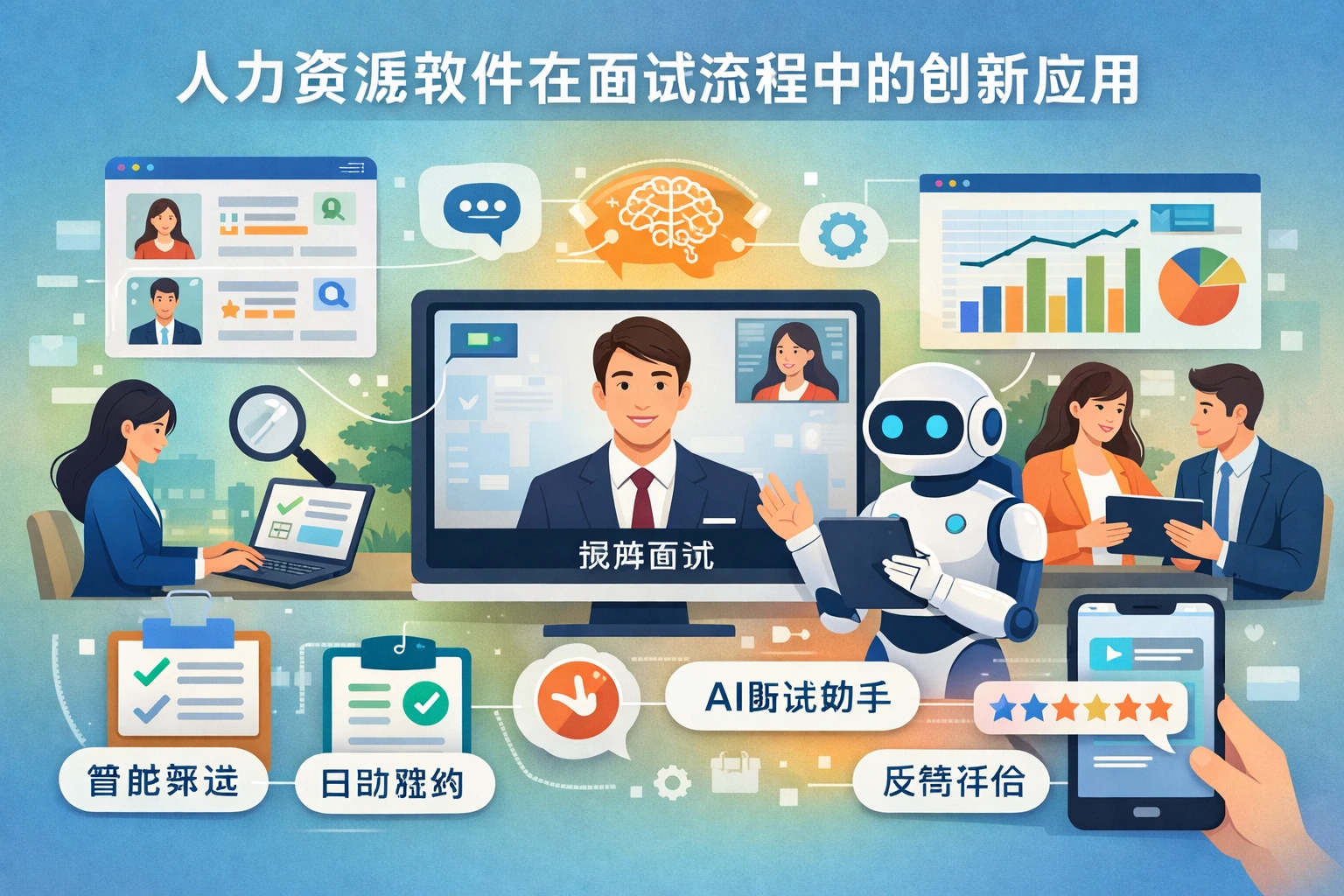 人力资源软件在面试流程中的创新应用