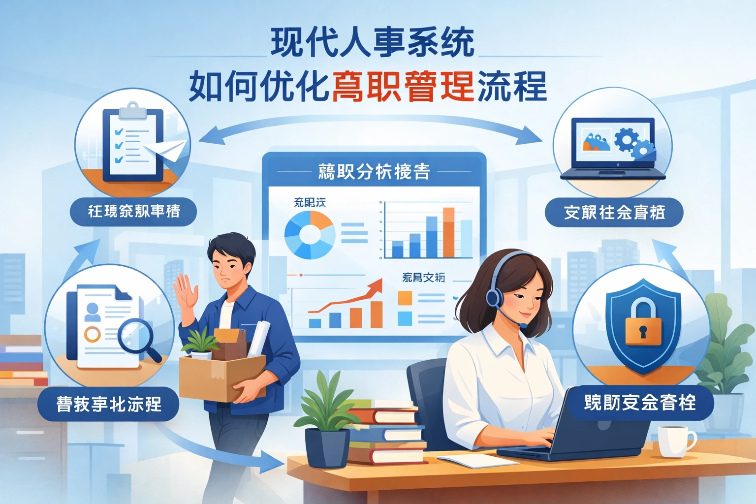 现代人事系统如何优化离职管理流程