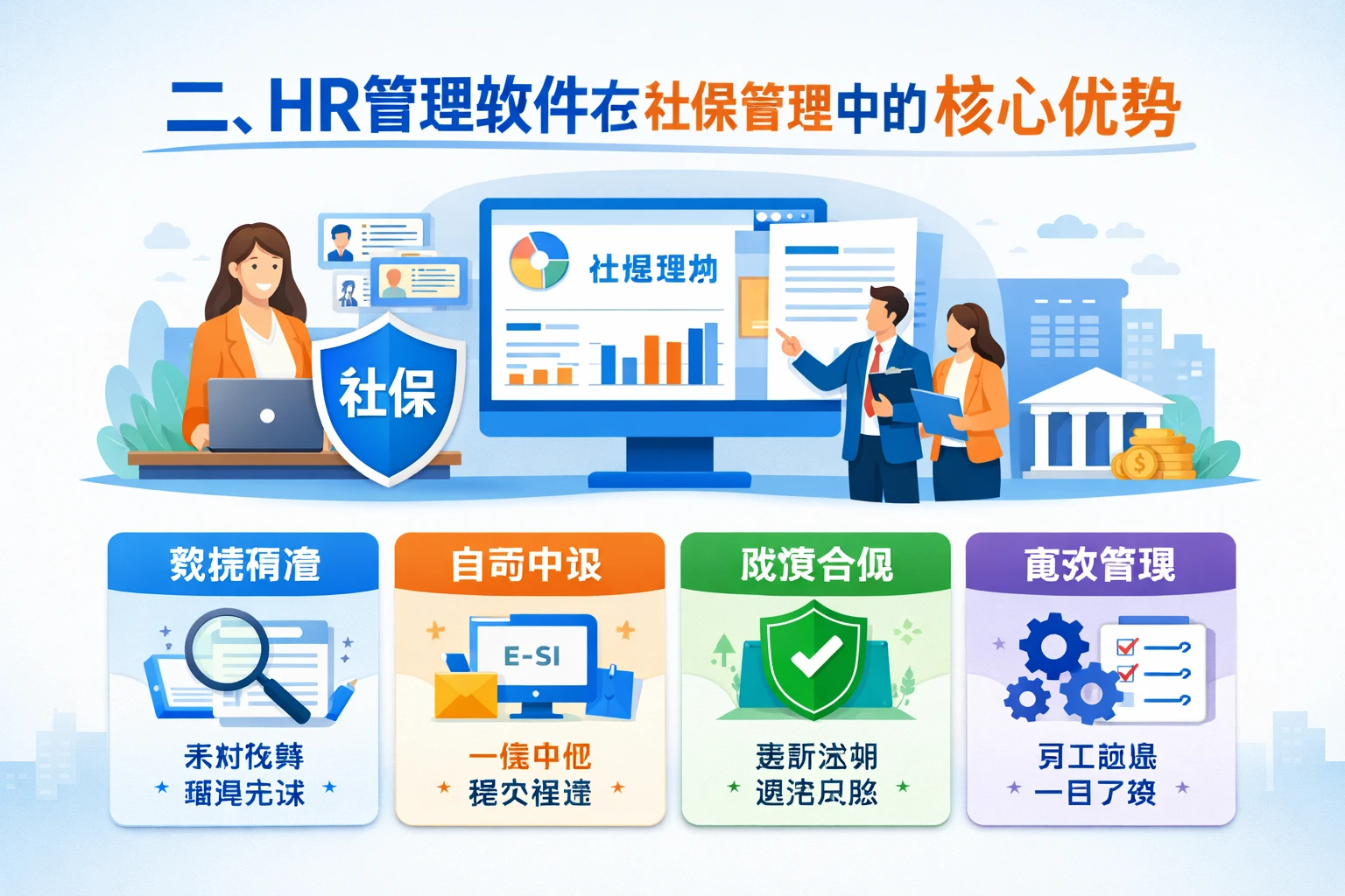 二、HR管理软件在社保管理中的核心优势