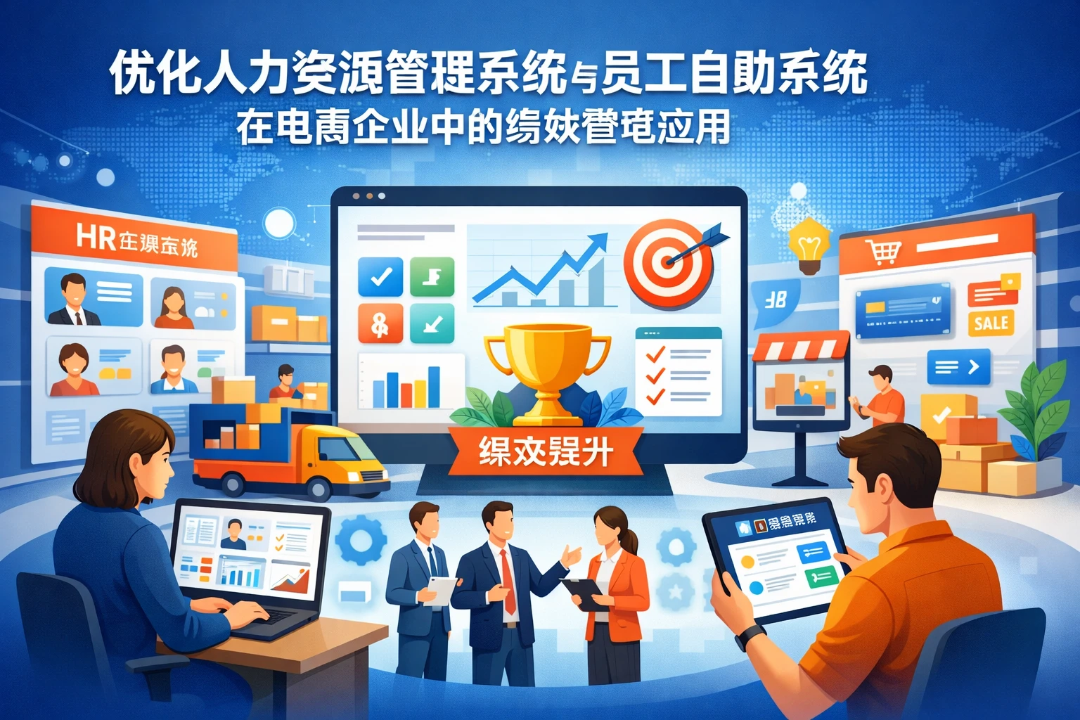 优化人力资源管理系统与员工自助系统在电商企业中的绩效管理应用