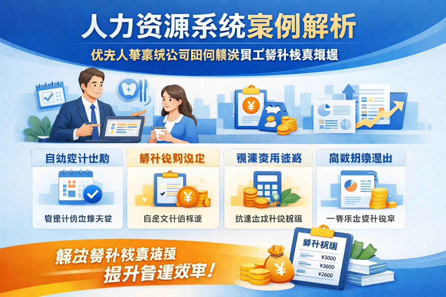 人力资源系统案例解析：优秀人事系统公司如何解决员工餐补核算难题