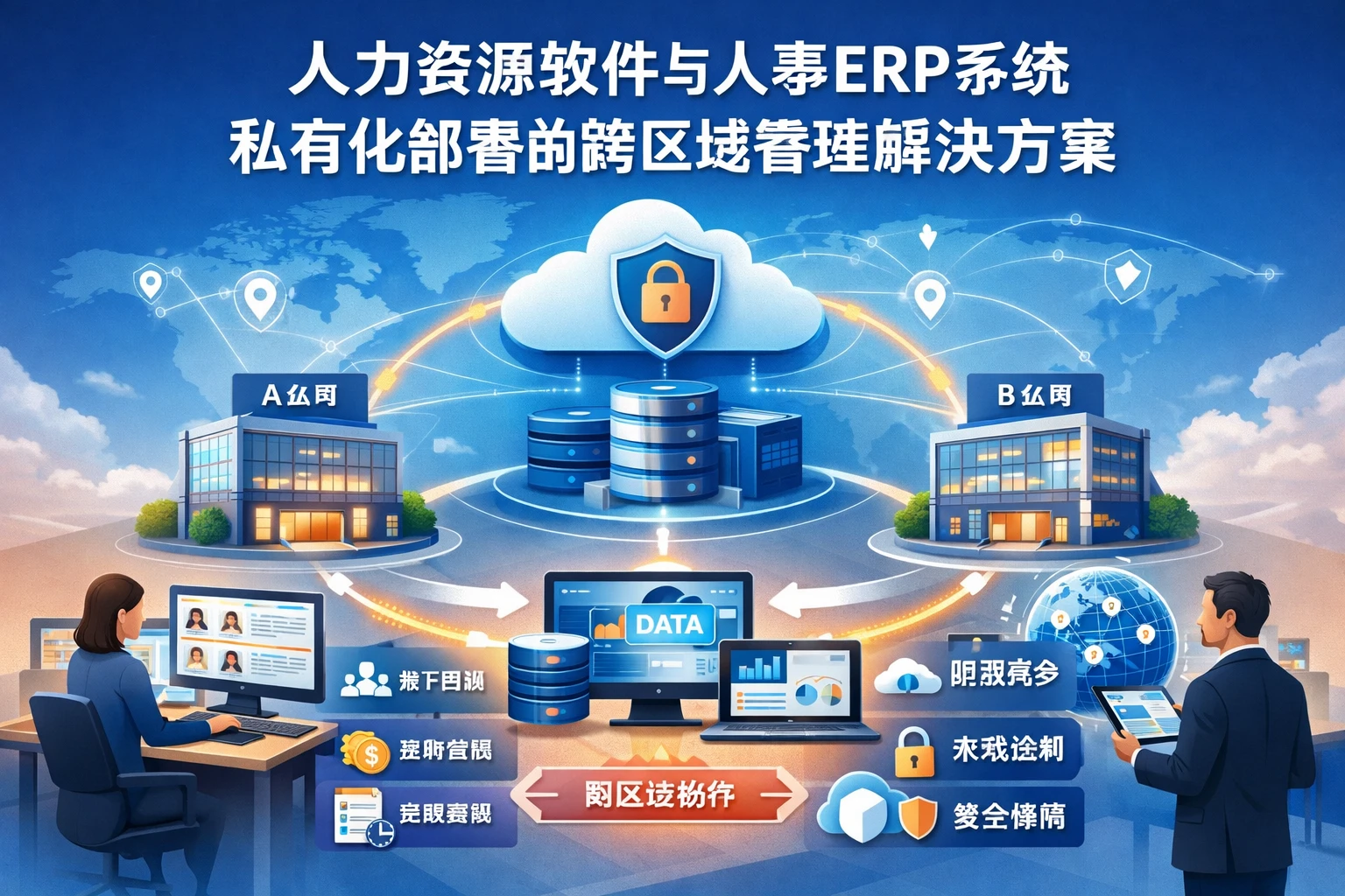 人力资源软件与人事ERP系统私有化部署的跨区域管理解决方案