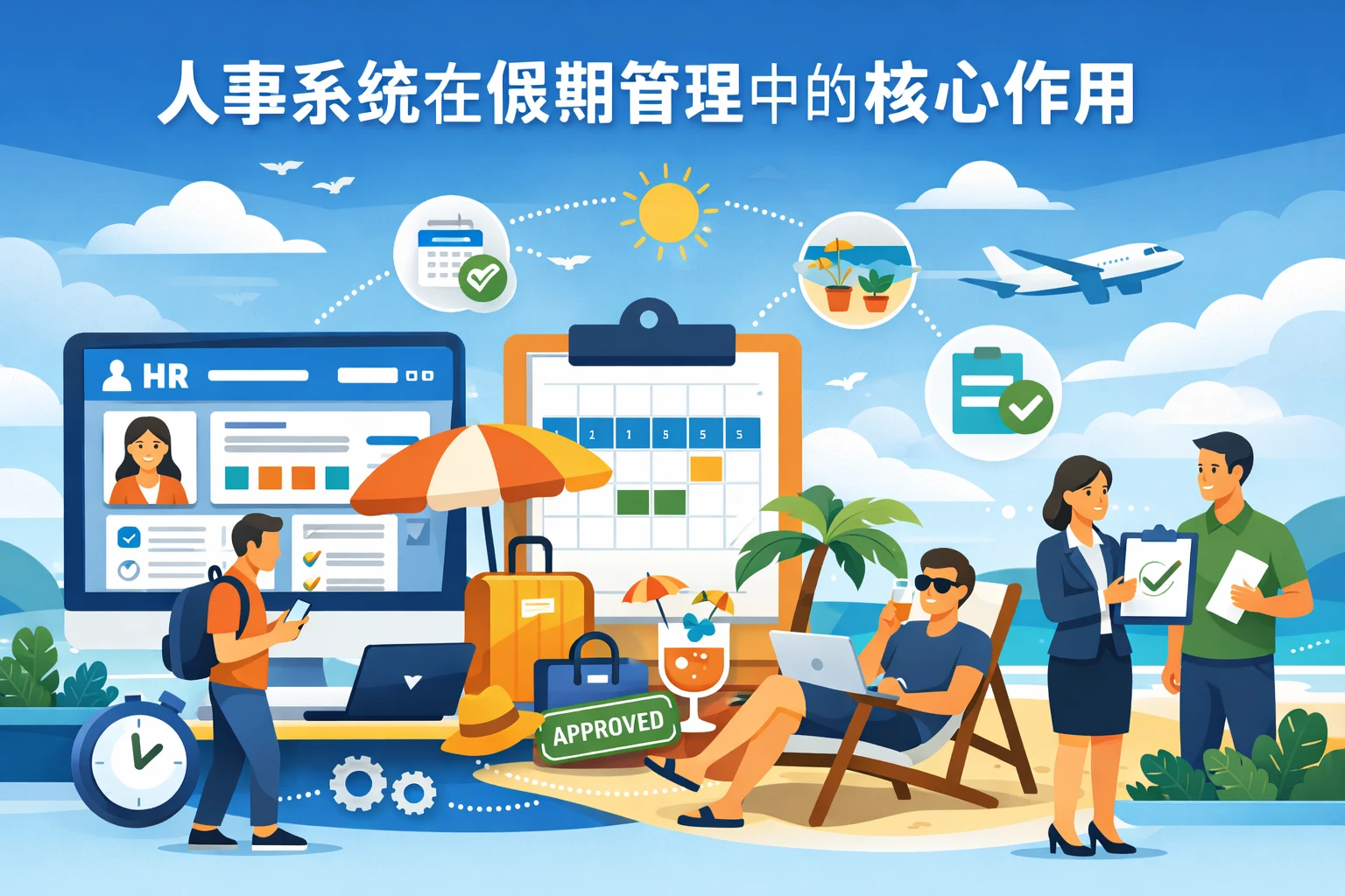 人事系统在假期管理中的核心作用