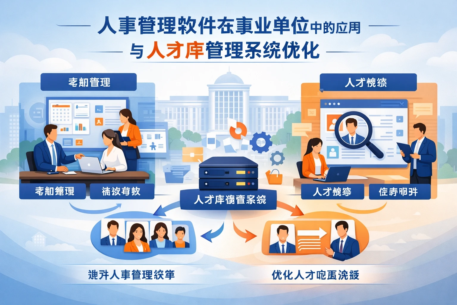 人事管理软件在事业单位中的应用与人才库管理系统优化