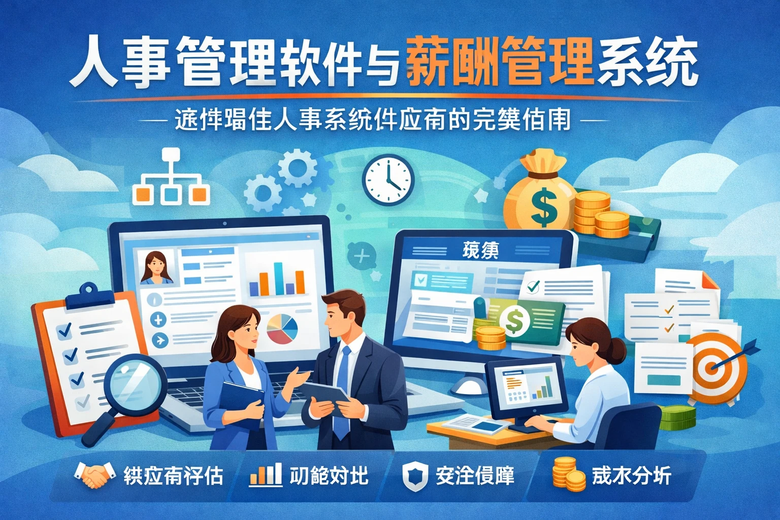 人事管理软件与薪酬管理系统：选择最佳人事系统供应商的完整指南