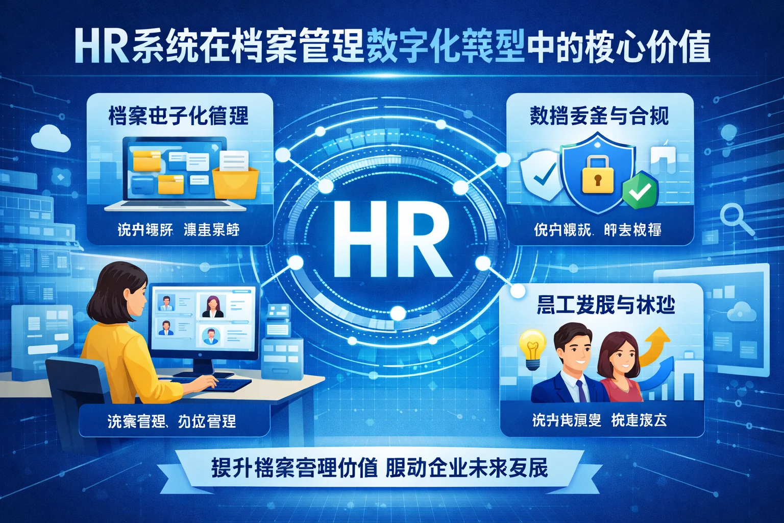 HR系统在档案管理数字化转型中的核心价值
